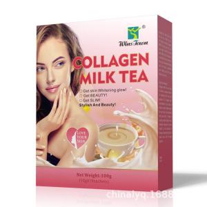 Collagen milk tea
