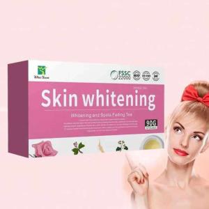 Skin whitening tea