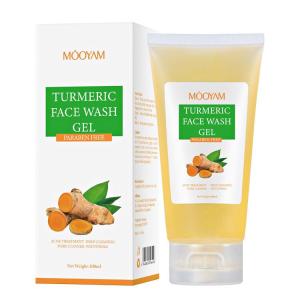 Turmeric face wash gel