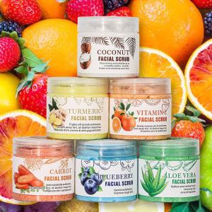 Turmeric facial scrub