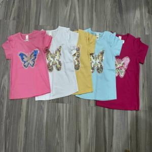 Sequin butterfly top