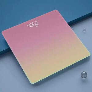 Rechargeable body weighing scale