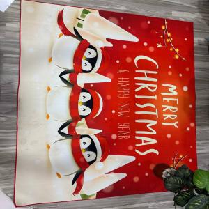 Merry Christmas center rug 001
